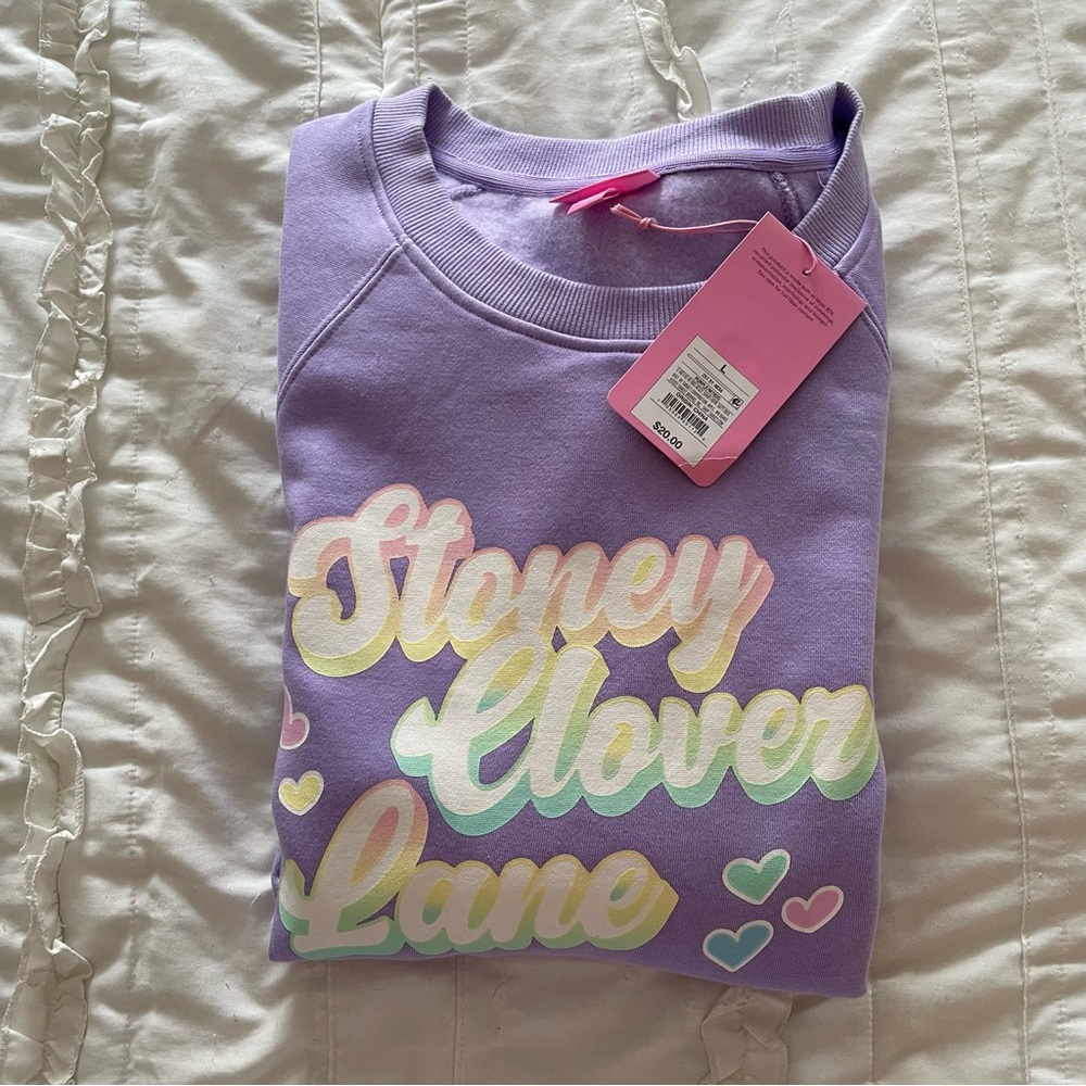 SLC x Target 🎯💜 Purple Sweatshirt, size large NWT